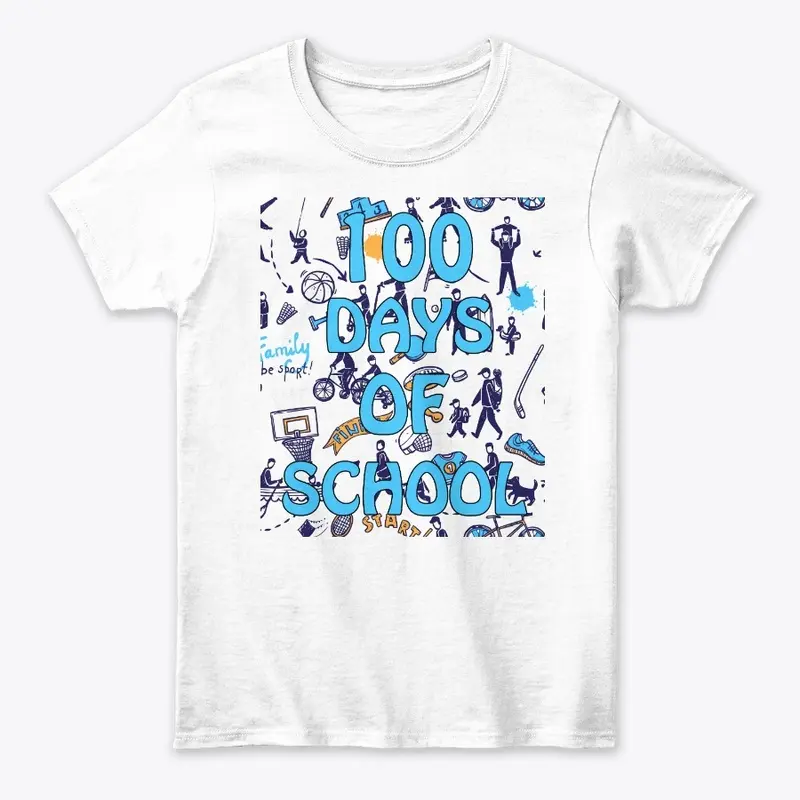 100th day of school shirt